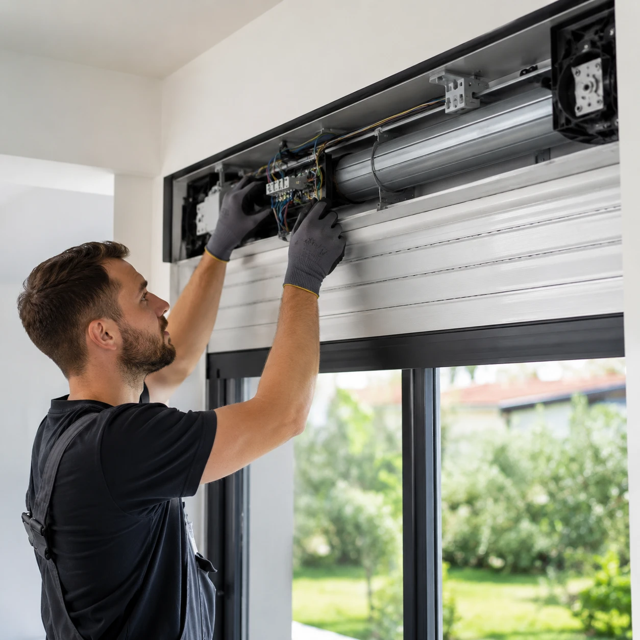 Motorisation d’un volet roulant existant