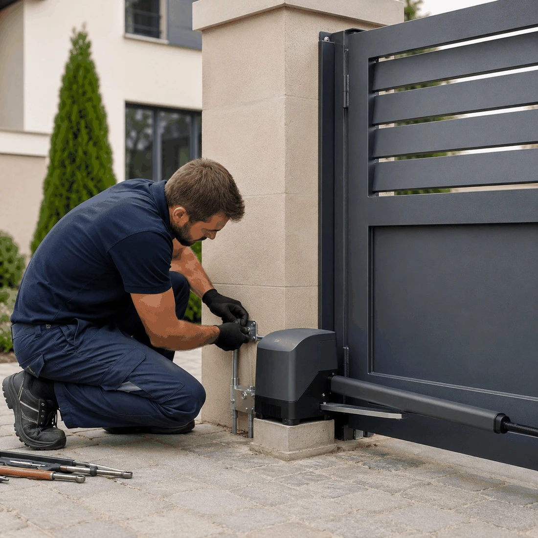 Motorisation et automatisation de portail