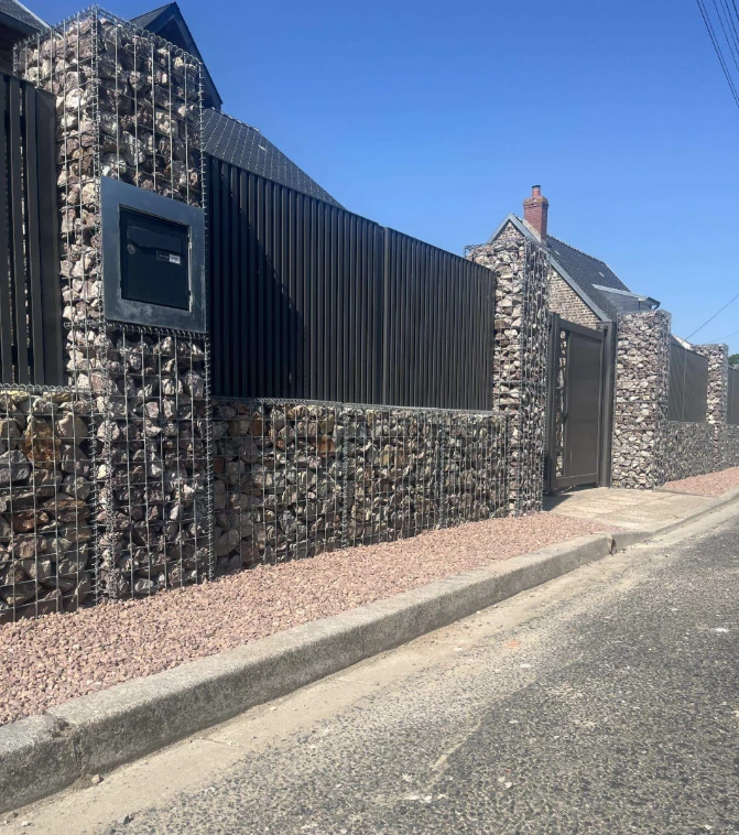 Clôture Gabion