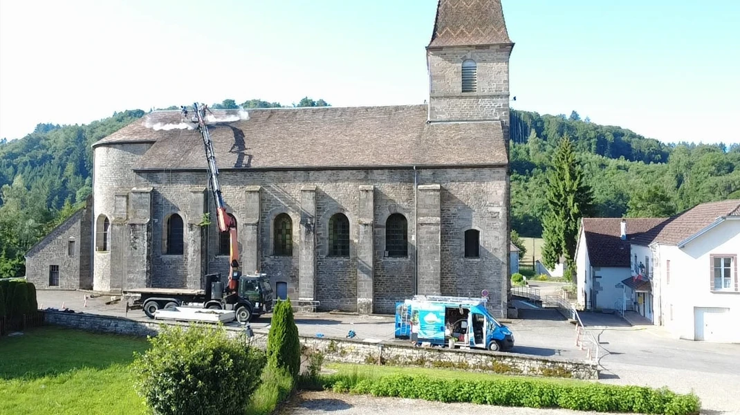 Nettoyage des monuments classés et édifices religieux