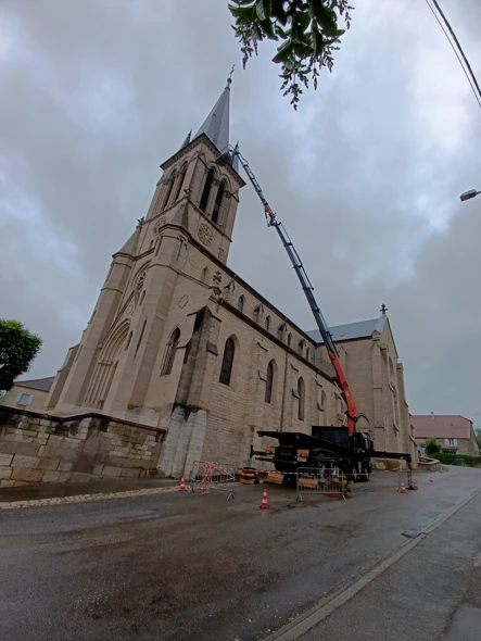 Nettoyage des monuments classés et édifices religieux