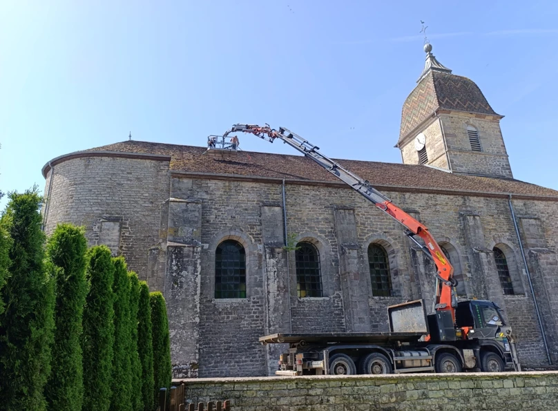 Nettoyage des monuments classés et édifices religieux