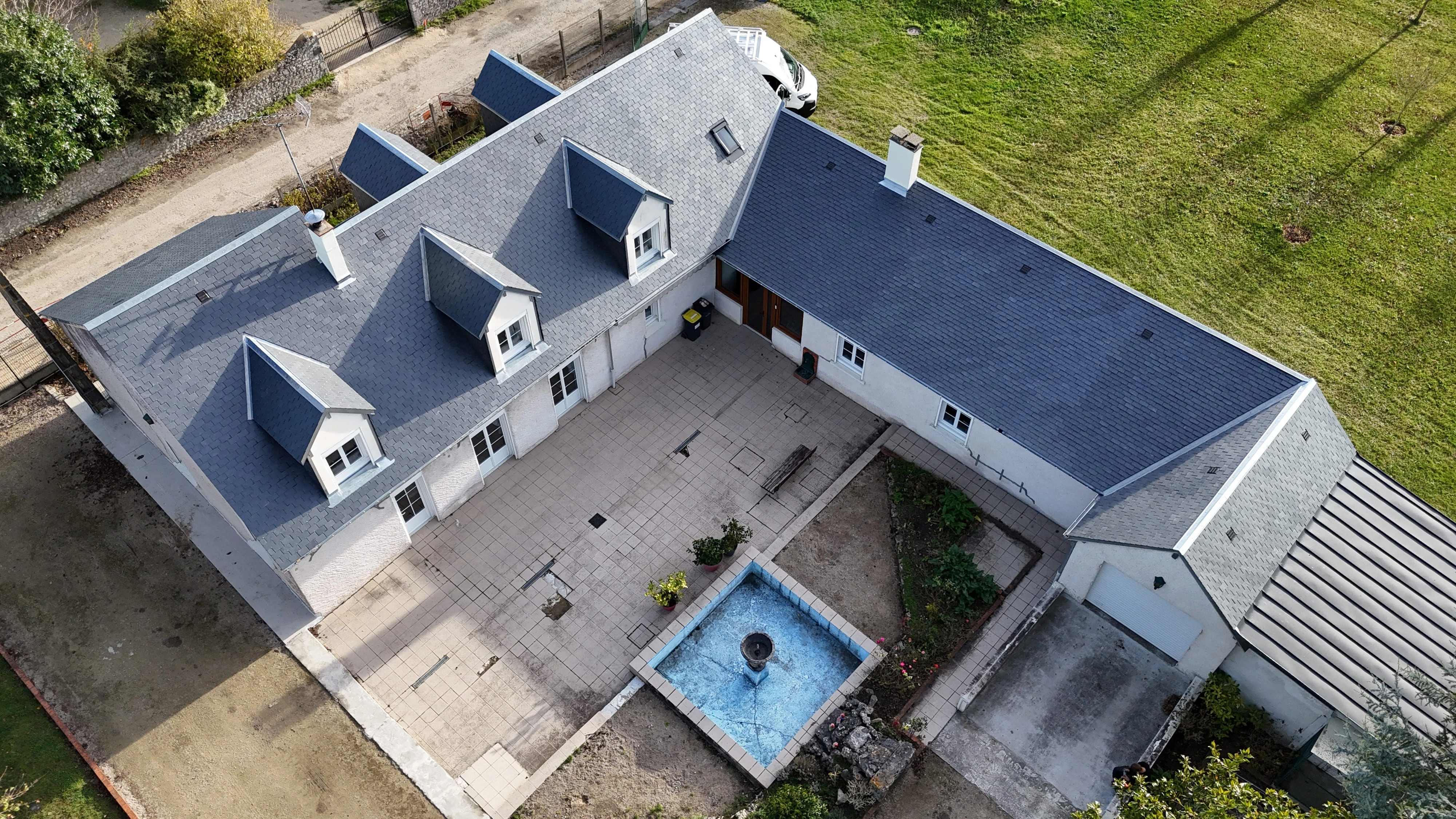 Rénovation de couverture en ardoise