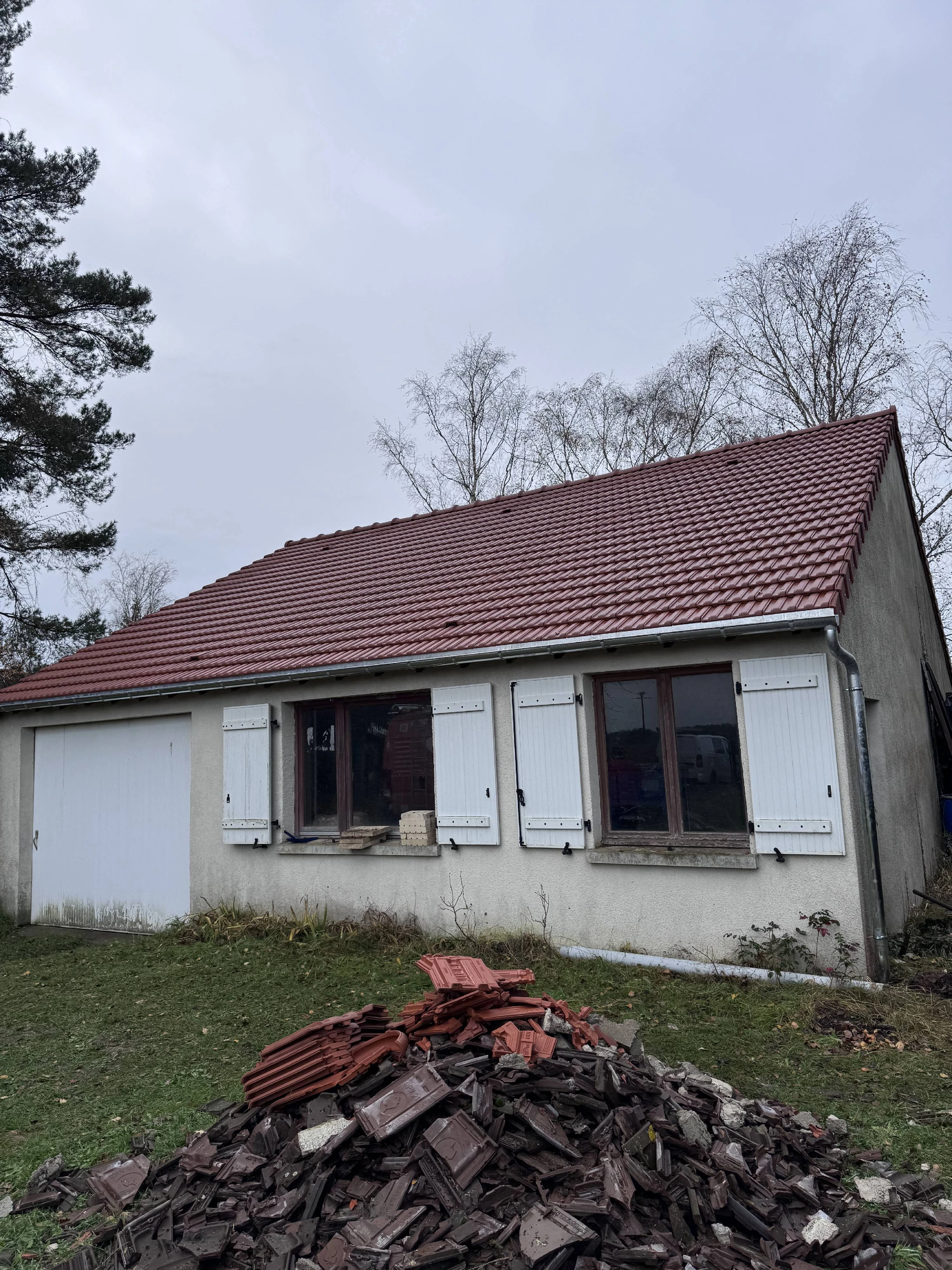 Rénovation couverture en tuile