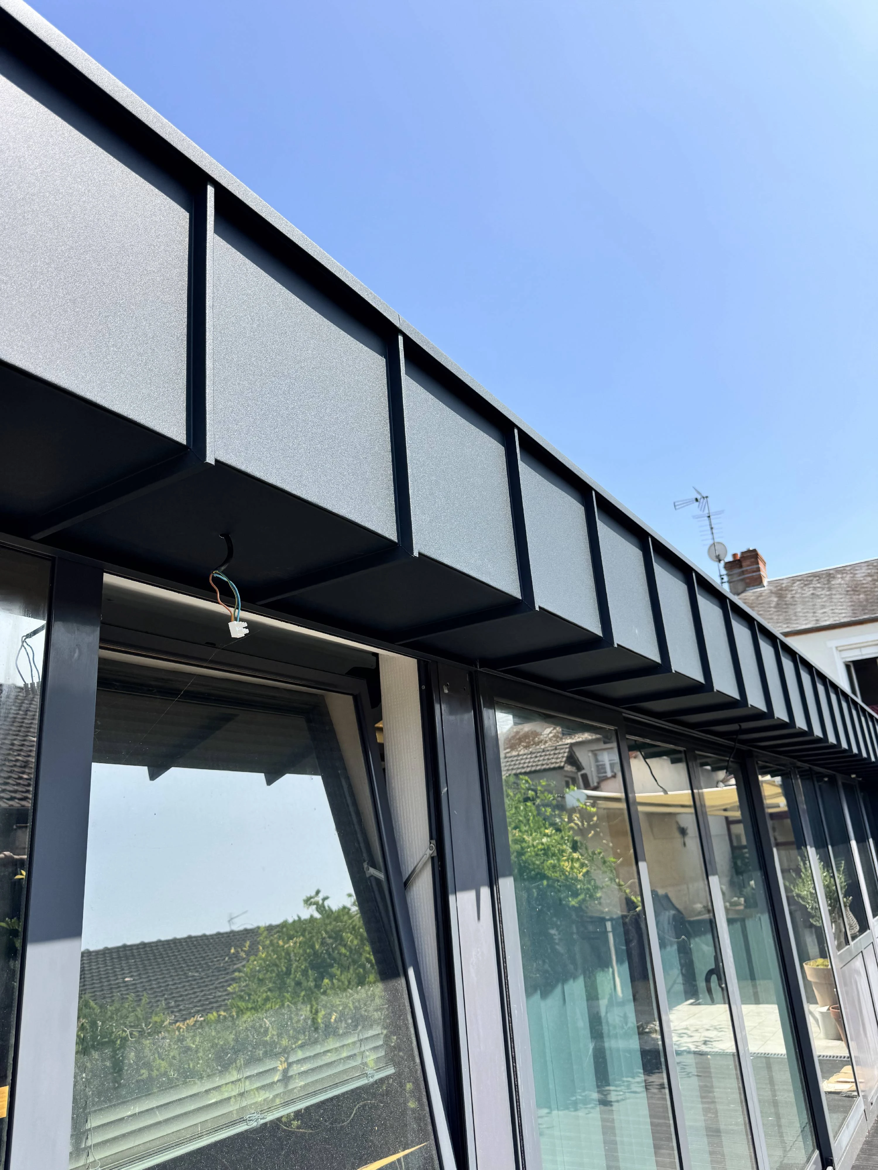 Bardage alu PREFA joint de bout