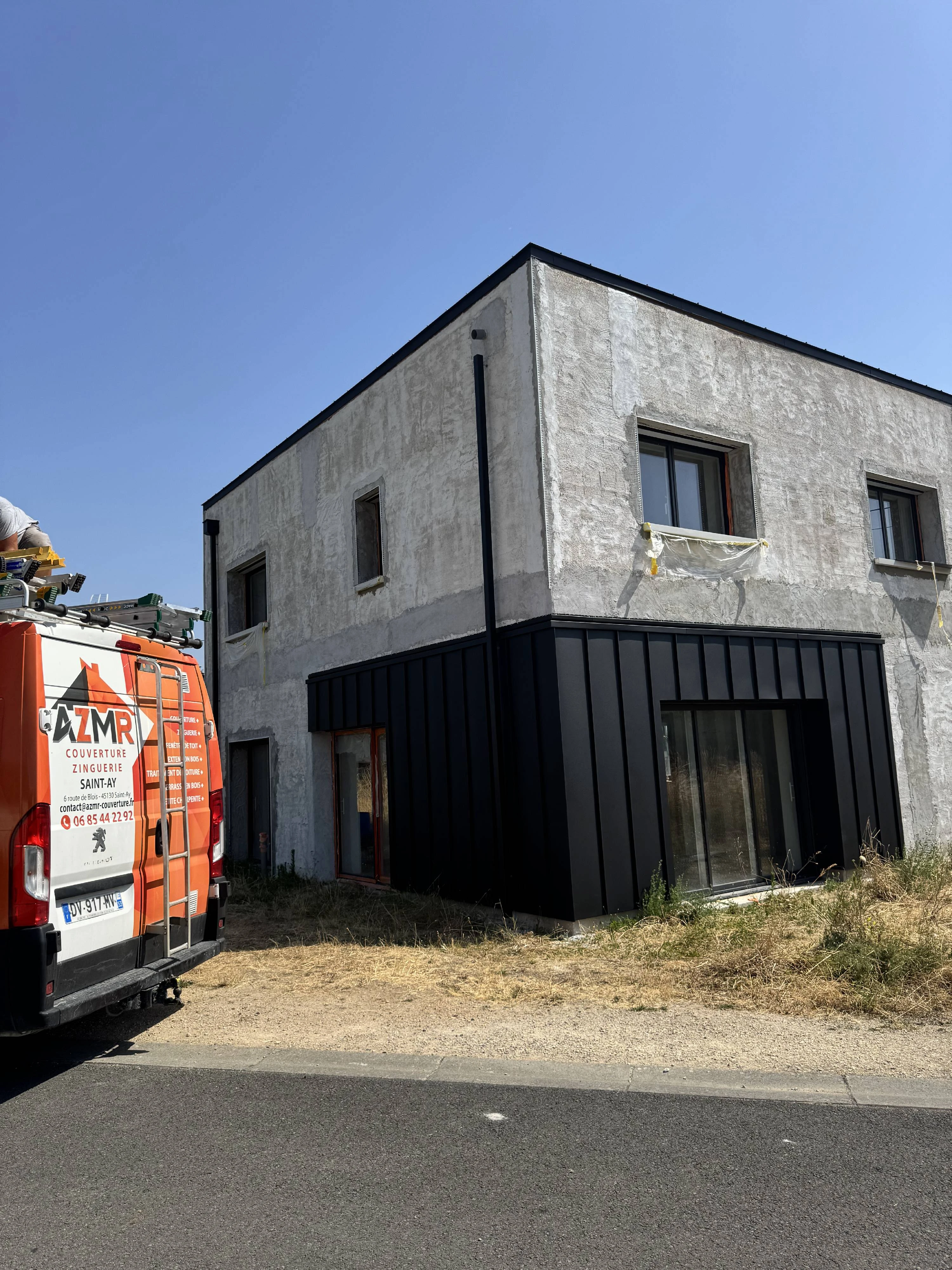 Bardage alu PREFA joint de bout