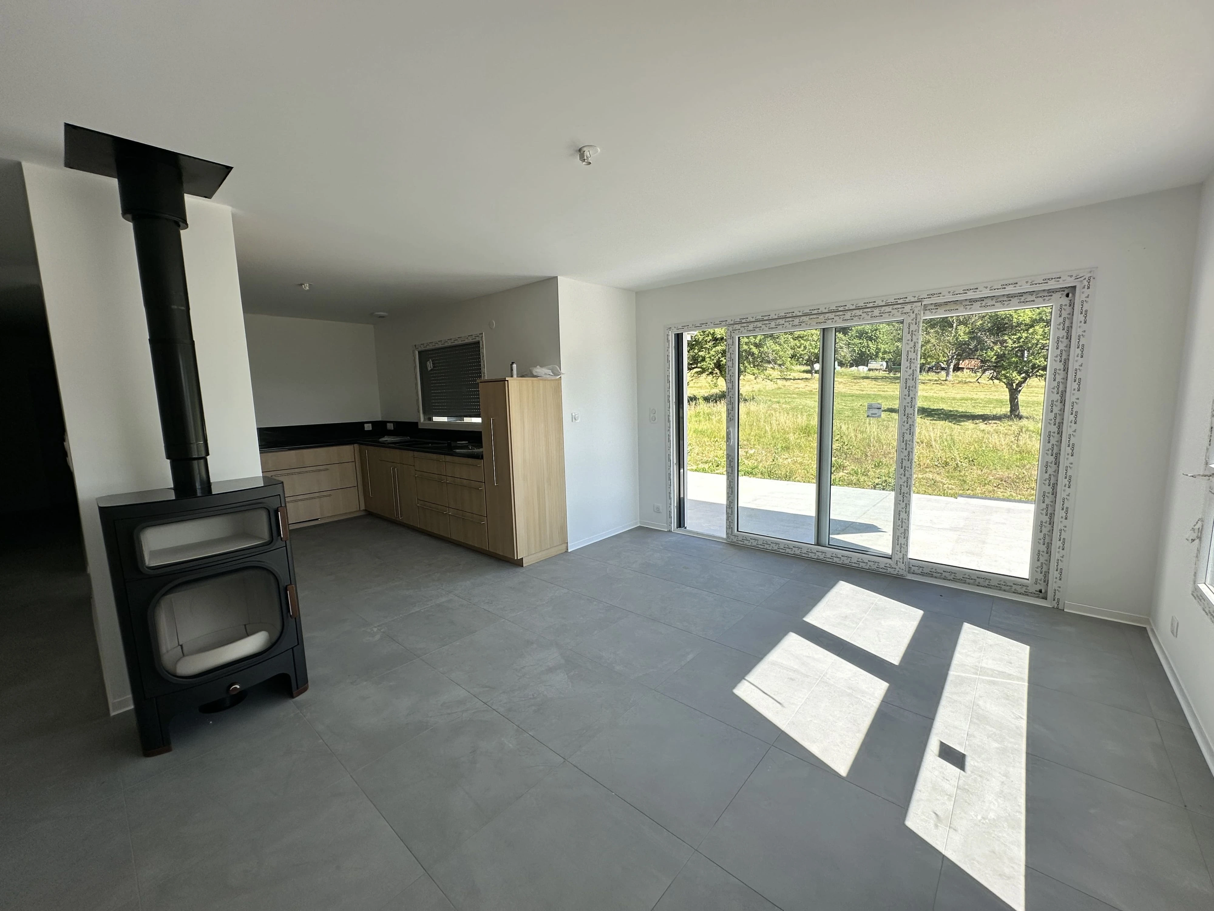 Construction d'une maison contemporaine sur sous-sol à Levoncourt (68)