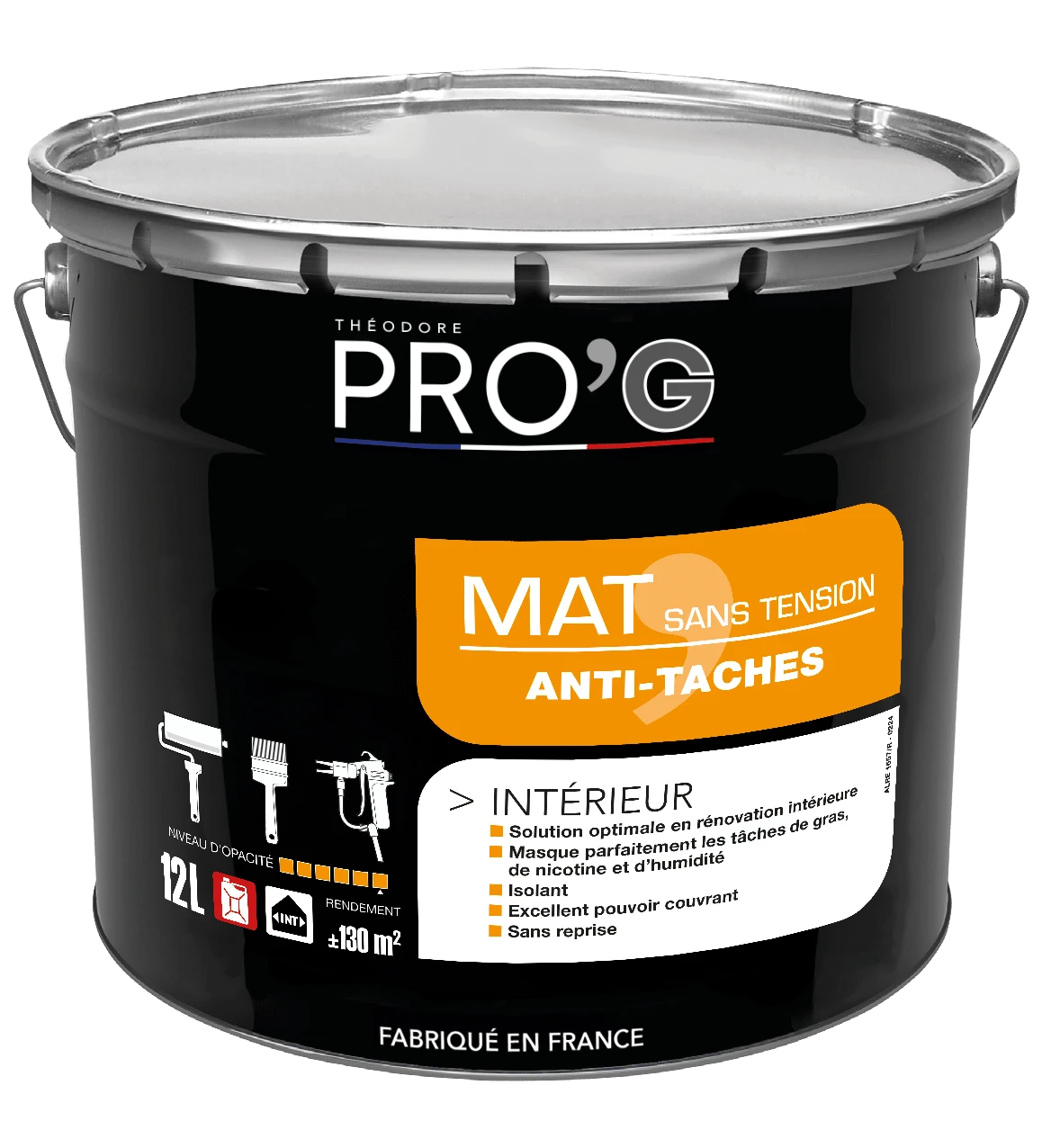 PRO'G MAT SANS TENSION BLANC 12L