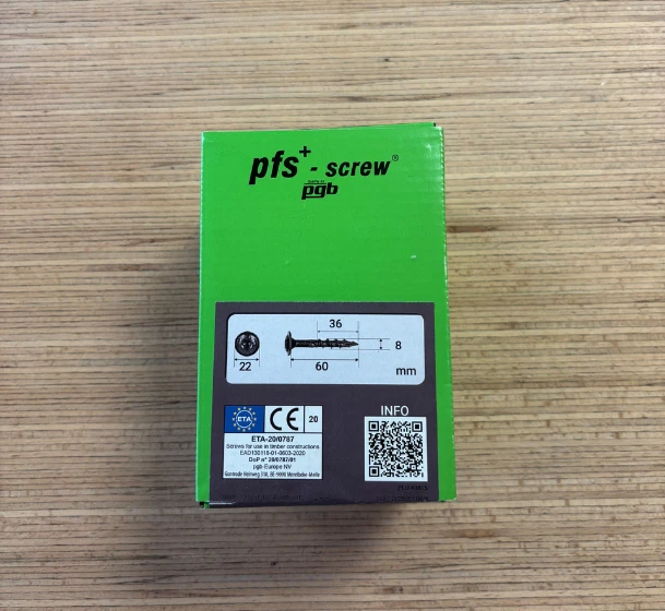 Vis Penture 8 x 60 mm – Empreinte TX40
