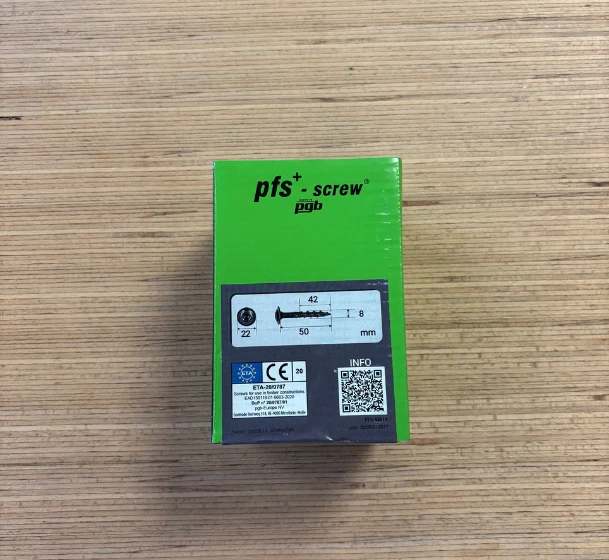 Vis penture 8 x 50 mm – Empreinte TX40