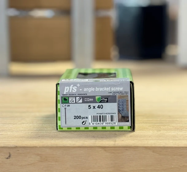 Vis pour connecteurs bois 5 x 60 mm – Empreinte TX20
