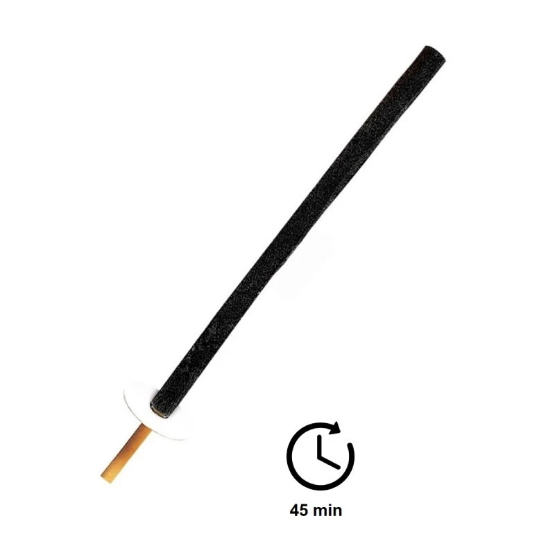 Torche de cire durée 45 minutes (45cm)
