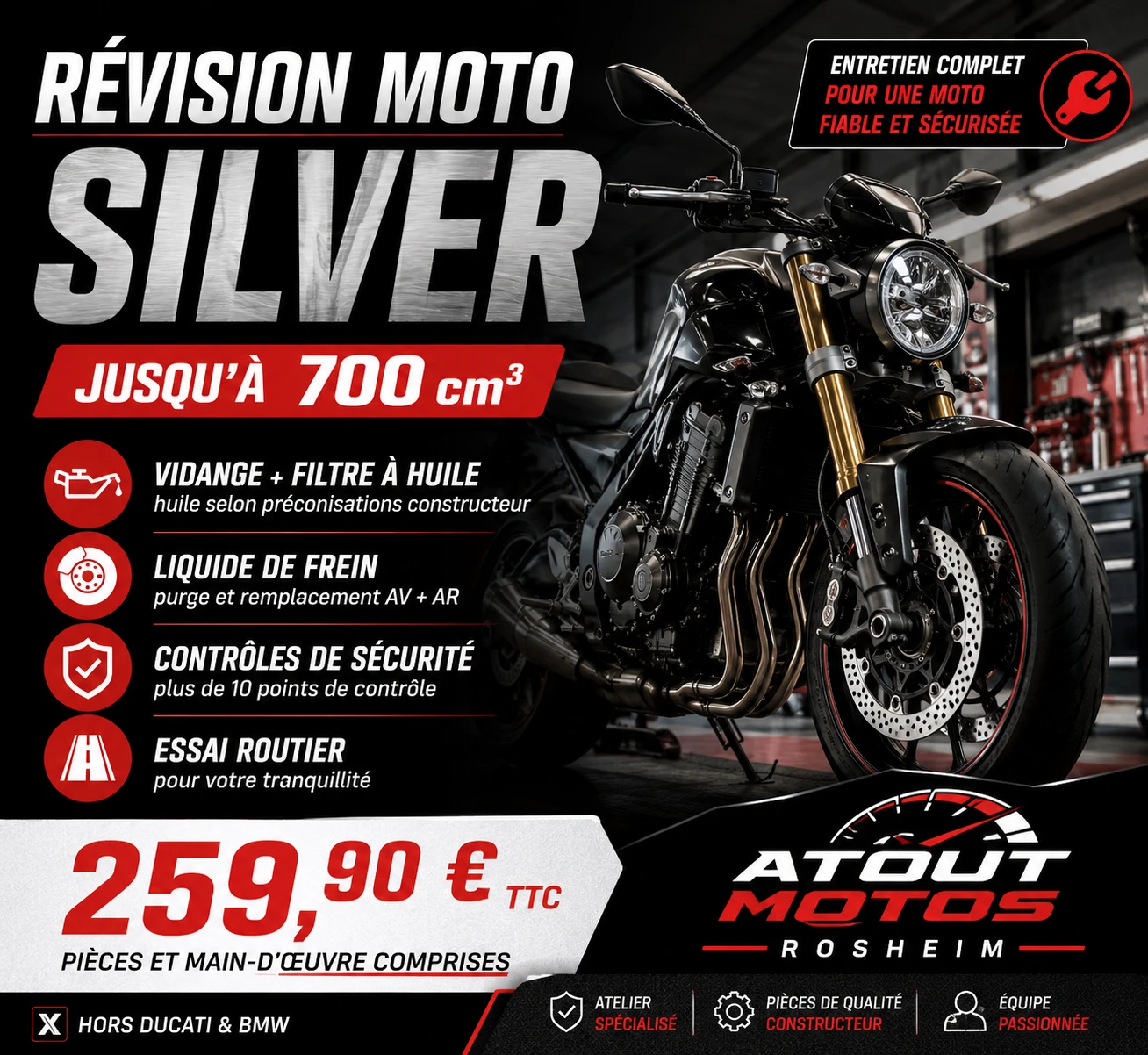 Révision - 700 silver