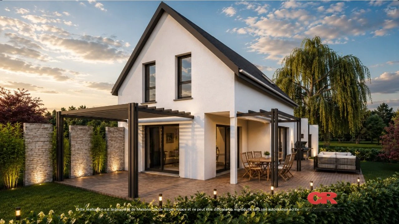 Maison neuve 6 pièces avec garage à HERRLISHEIM