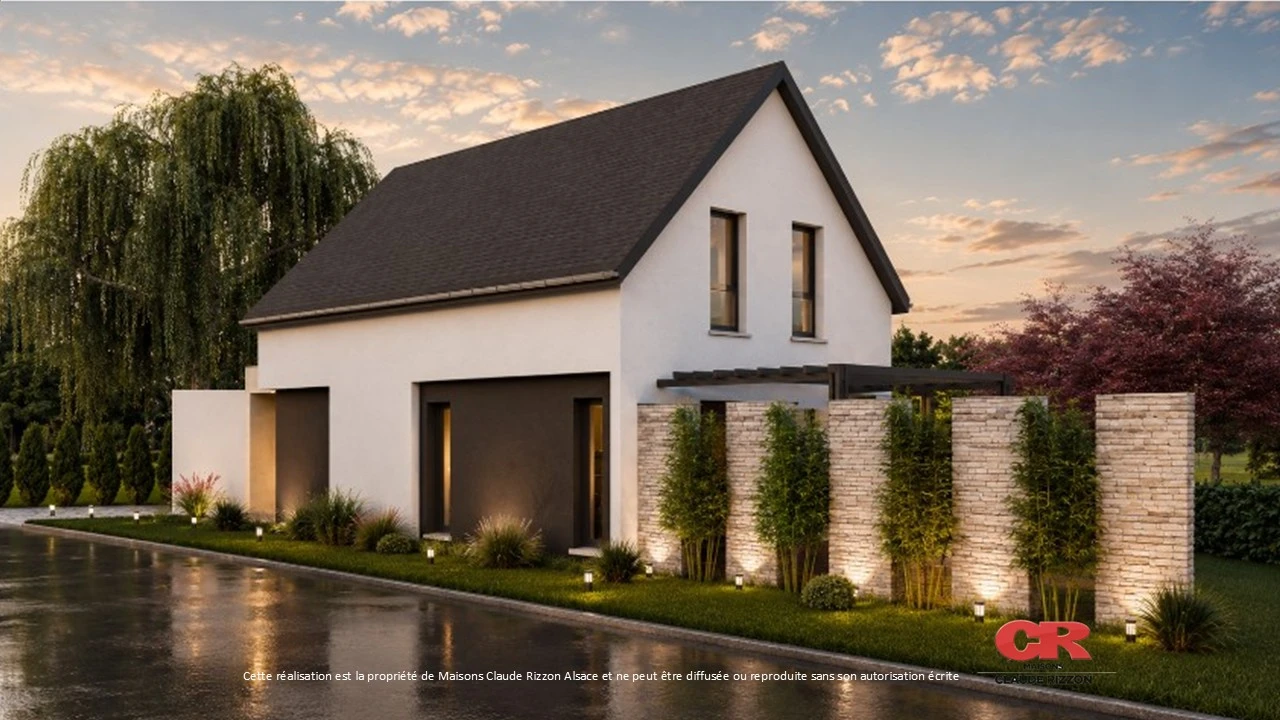 Maison neuve 6 pièces avec garage à HERRLISHEIM