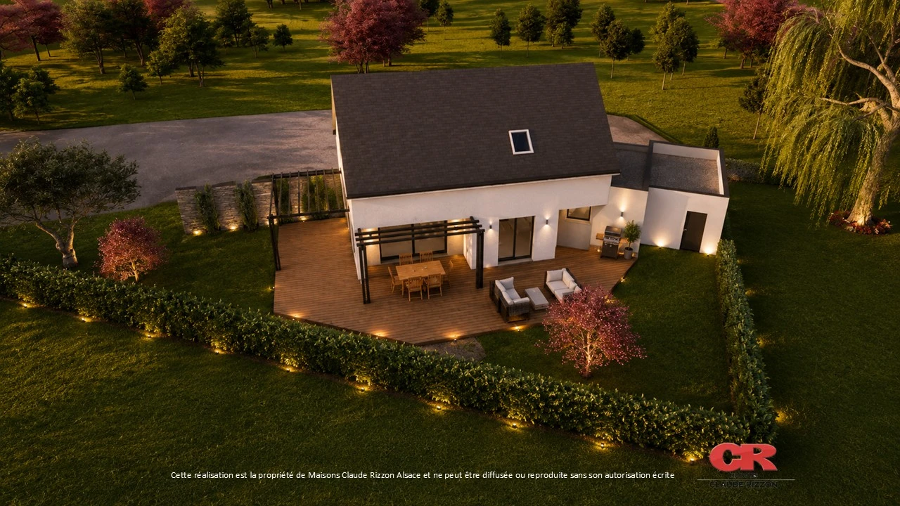 Maison neuve 6 pièces avec garage à HERRLISHEIM