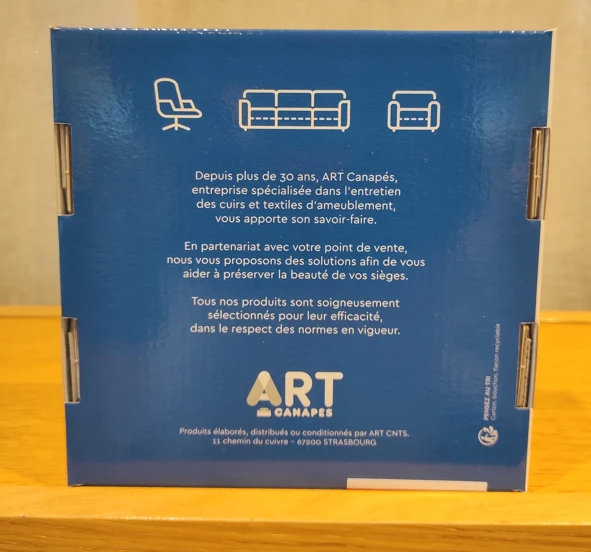 Coffret détachable - tissu & microfibre