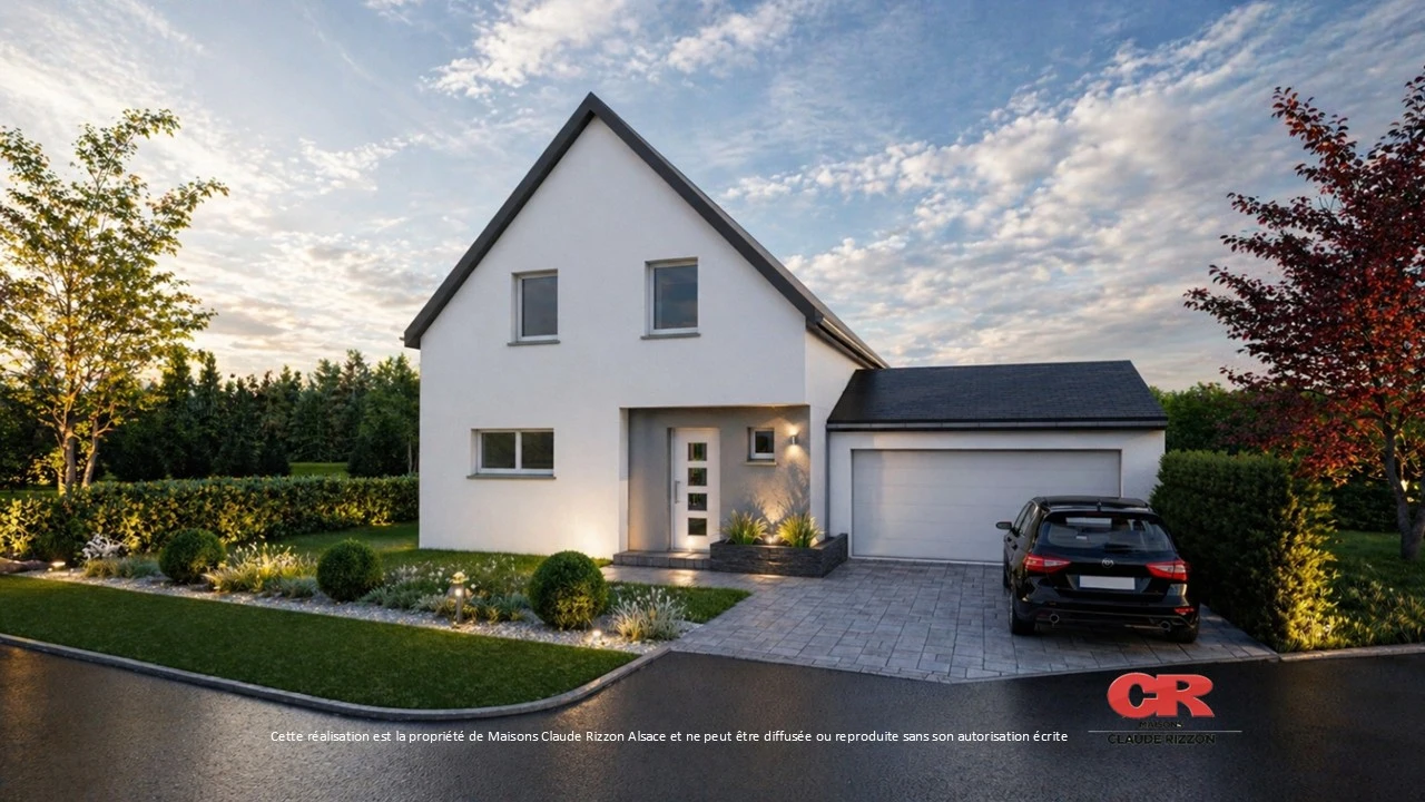 Maison NEUVE 5 pièces avec garage à GOUGENHEIM
