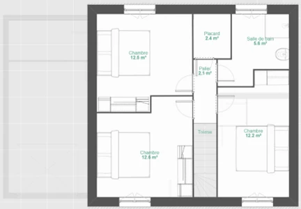 Maison R+1 - 97 M² HABITABLES
