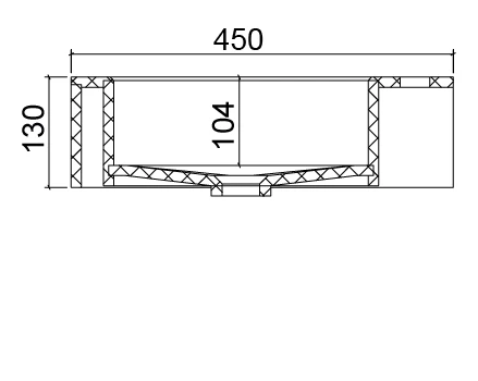 Plan vasque LEMPA simple vasque
