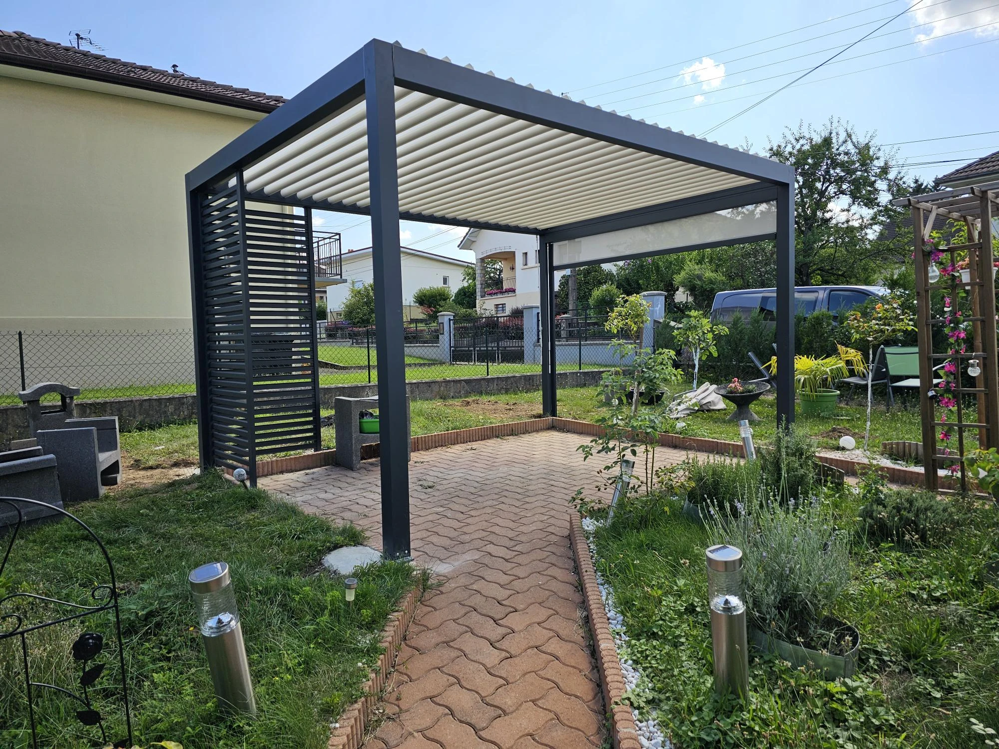 Pergola bioclimatique sur mesure