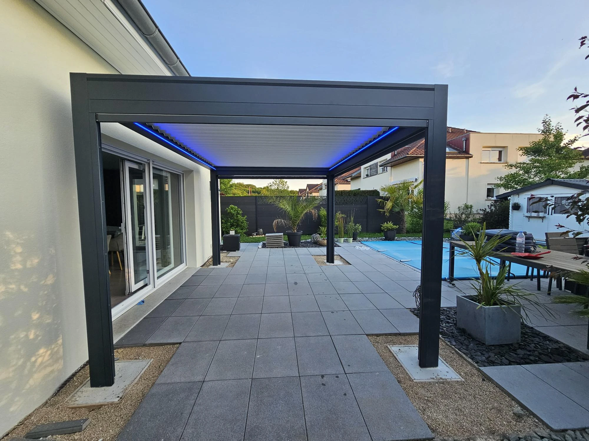 Pergola bioclimatique sur mesure