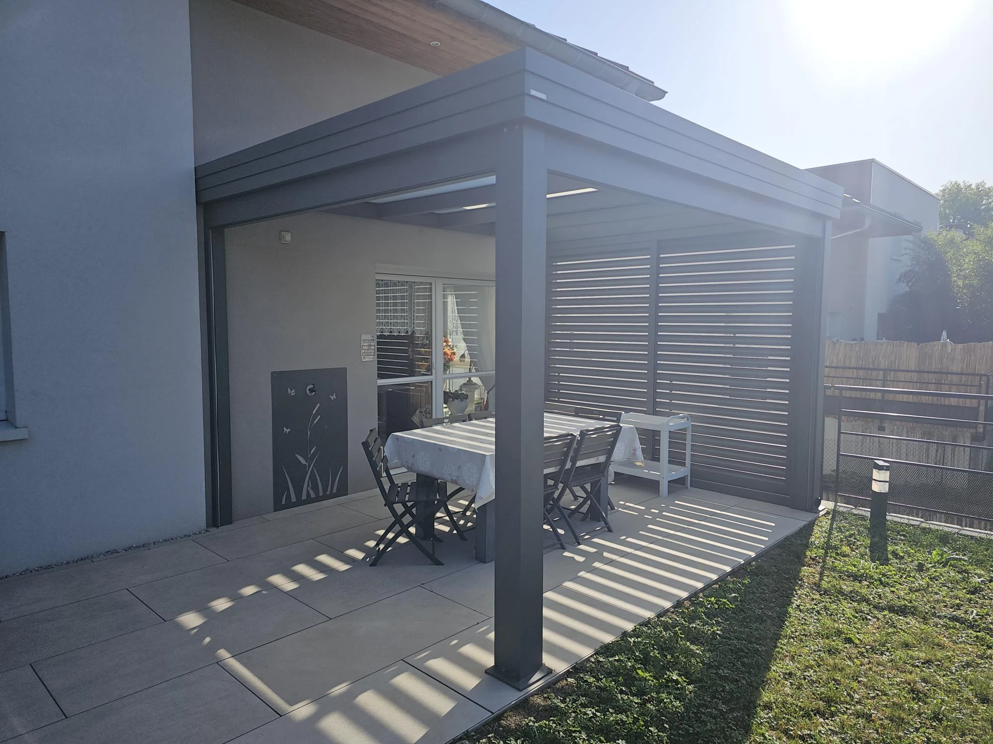 Pergola bioclimatique sur mesure