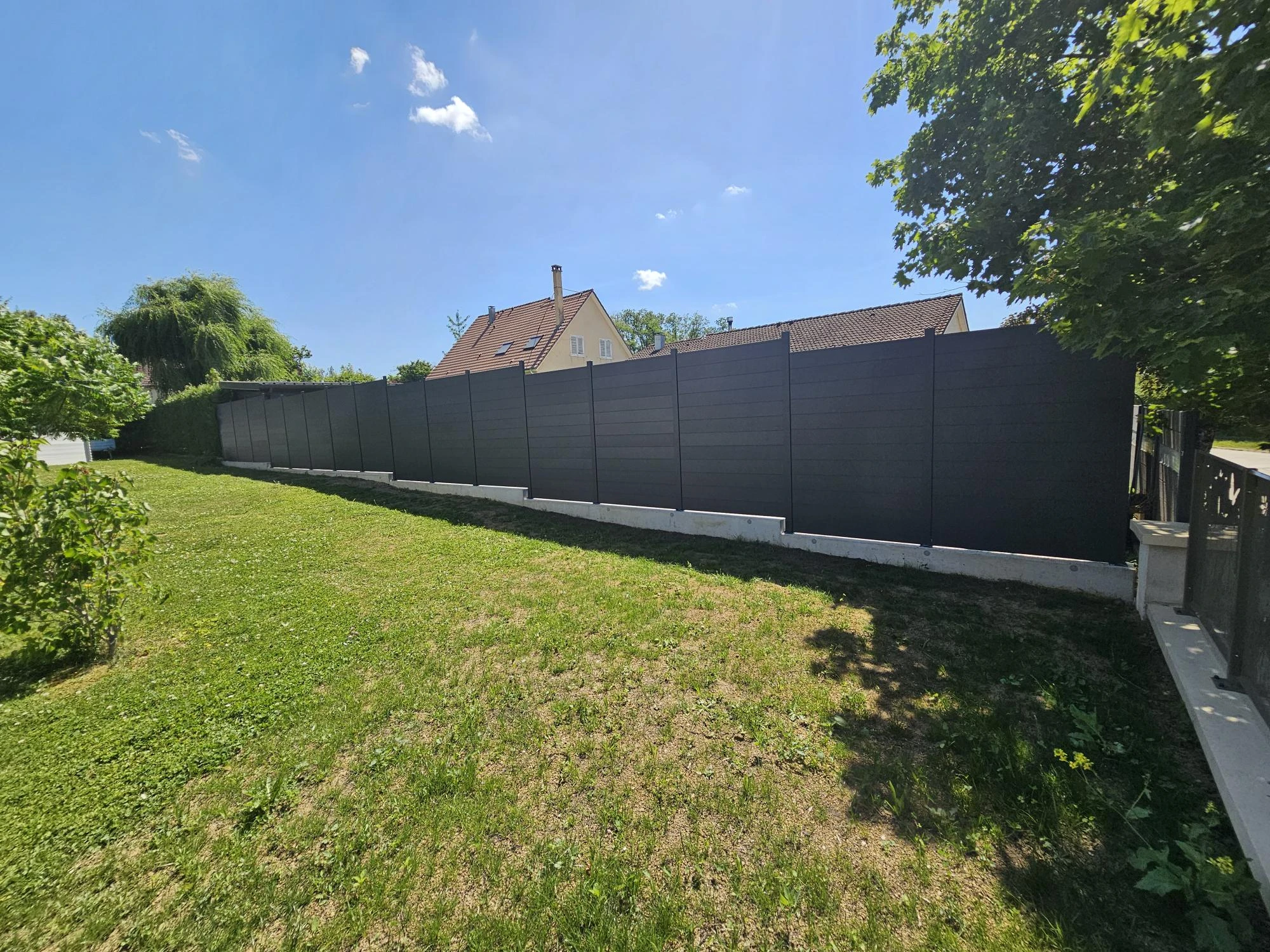 Clôture aluminium sur mesure