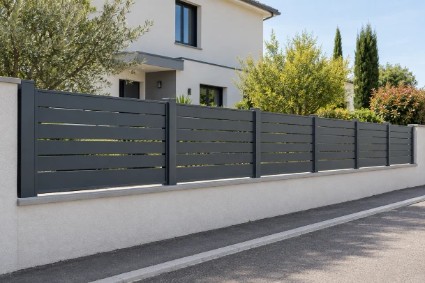 Clôture aluminium sur mesure
