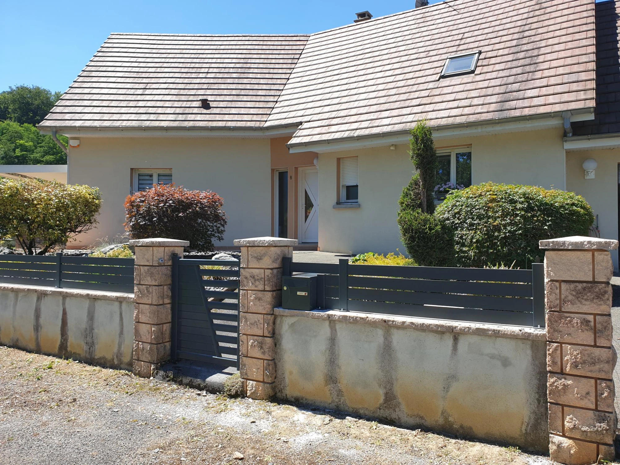 Clôture aluminium sur mesure