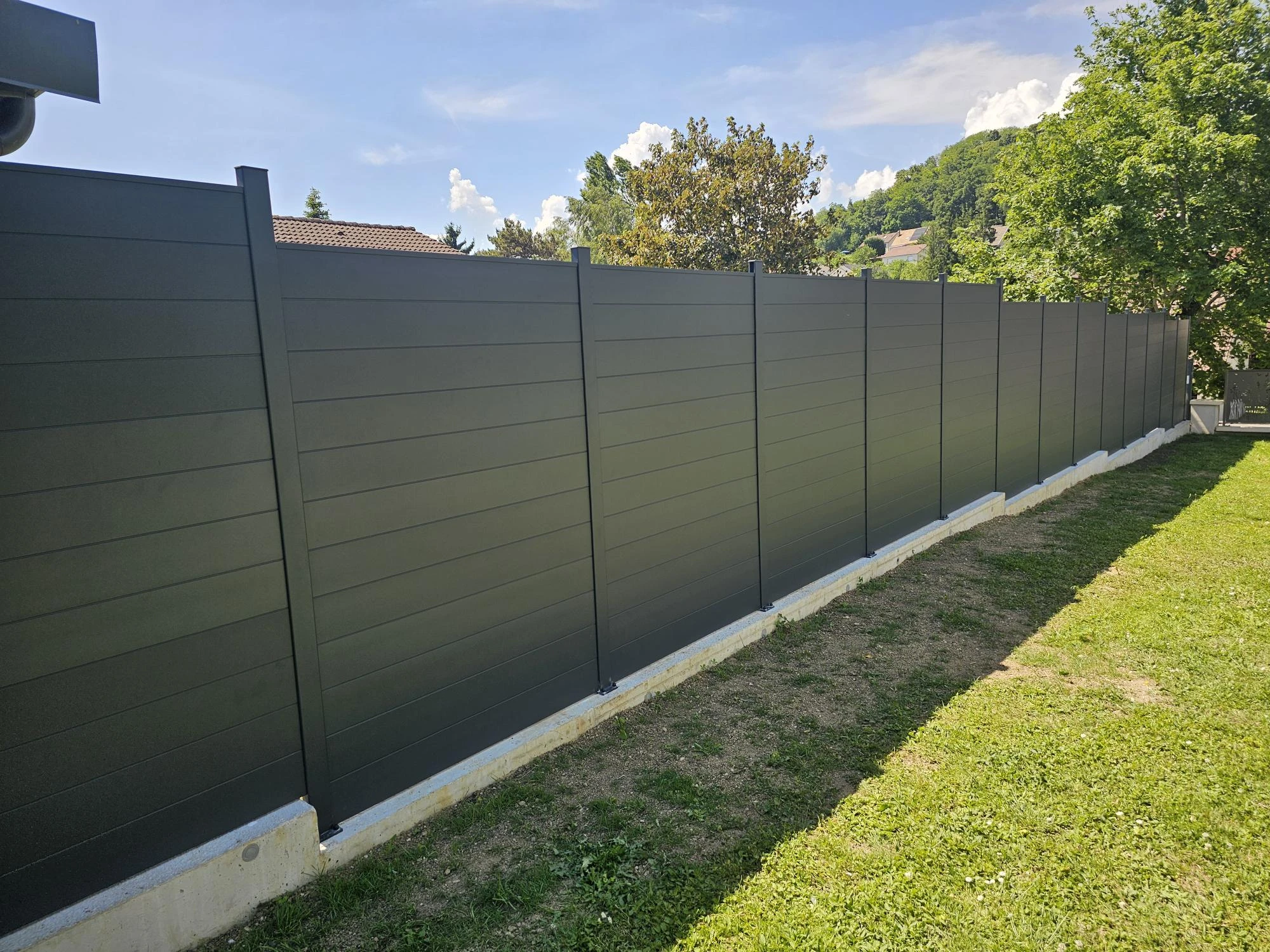 Clôture aluminium sur mesure