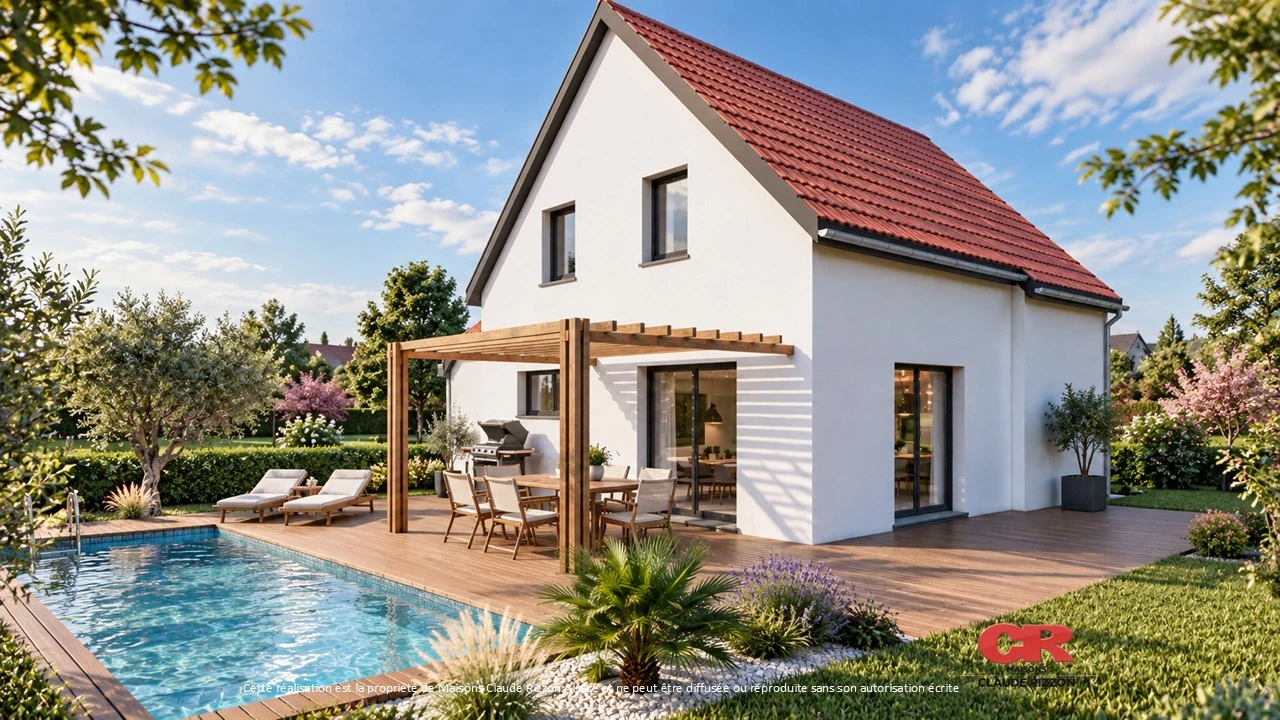 Maison NEUVE 5 pièces avec garage double à STUTZHEIM-OFFENHEIM