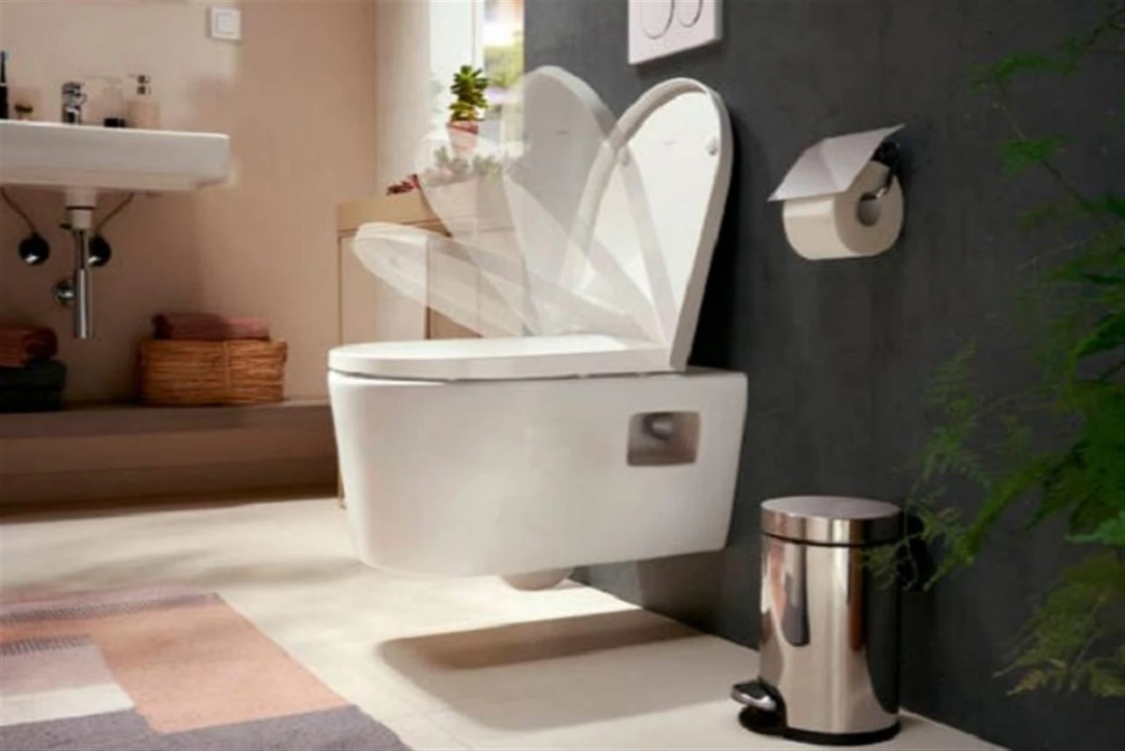 Bâti support et WC suspendu Hansgrohe