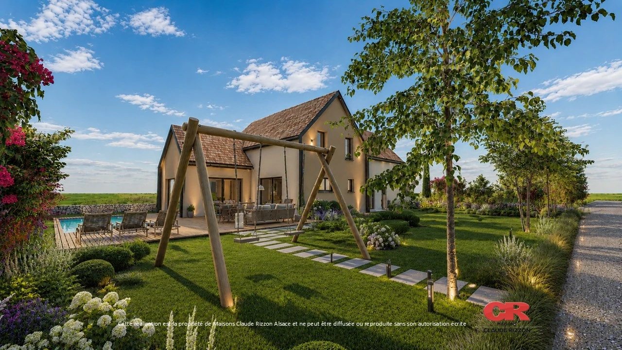 Maison neuve 6 pièces avec garage à GERTWILLER