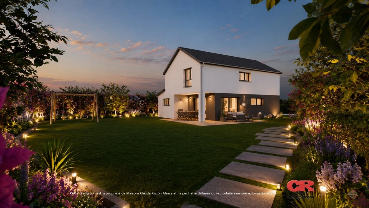 Maison neuve 6 pièces avec garage à SAND
