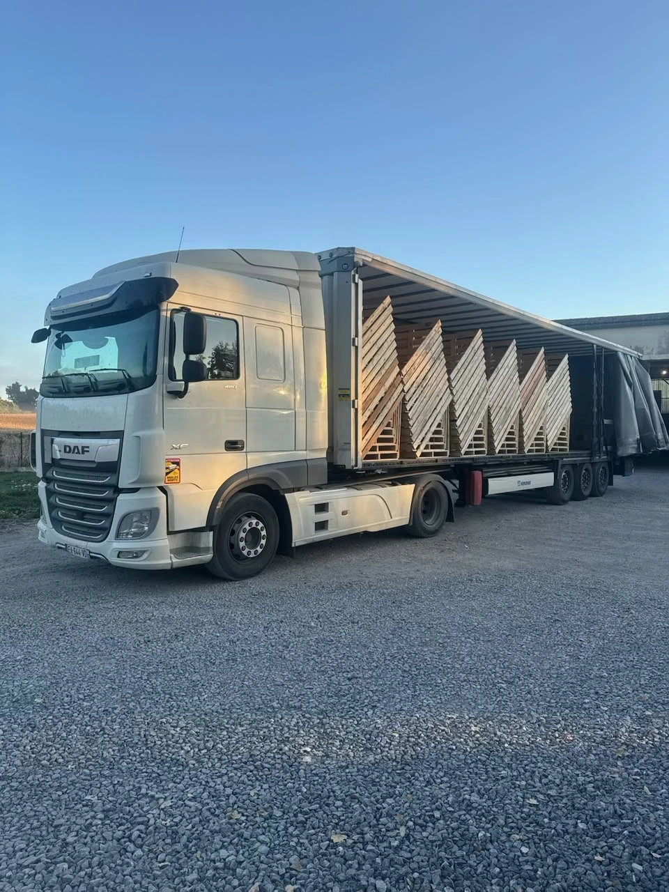 Chevalets en bois sur mesure pour charges lourdes et transport professionnel