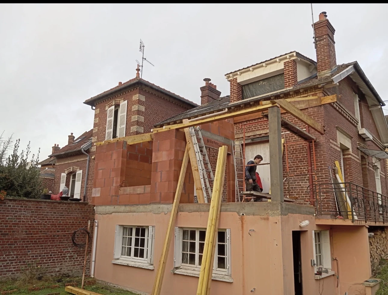 Surélévation de Toiture