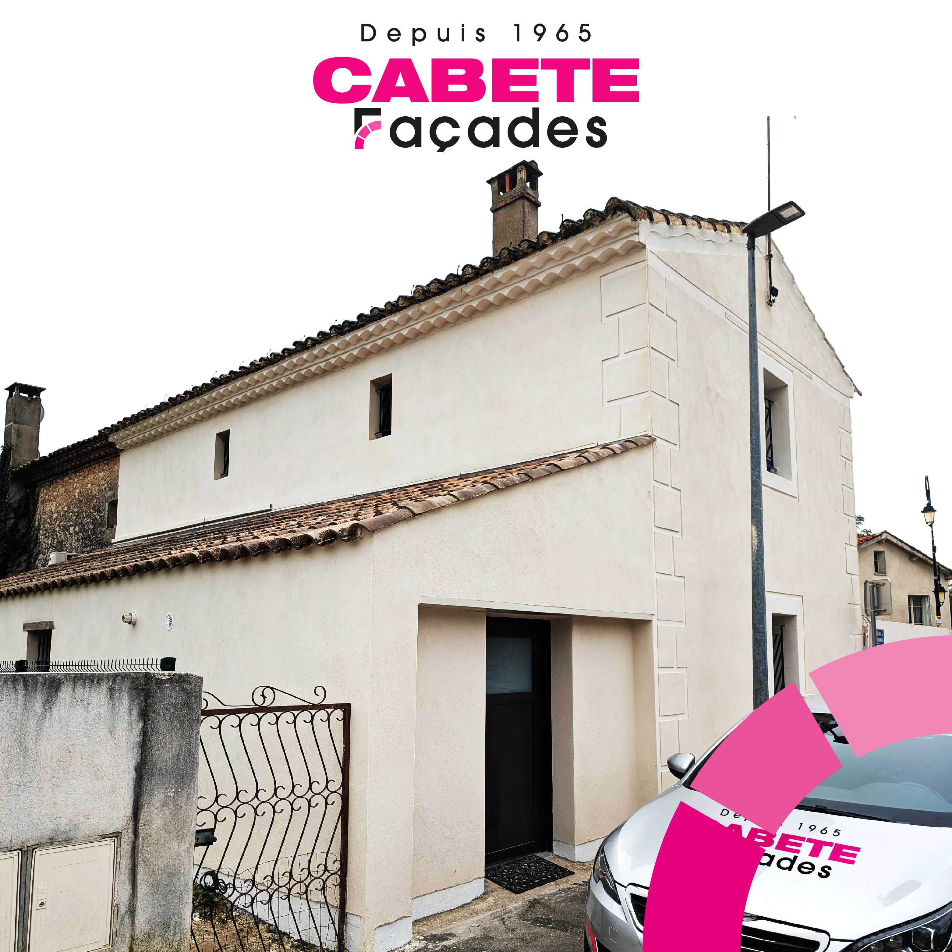 Isolation thermique par l'extérieur (ITE) d'une maison