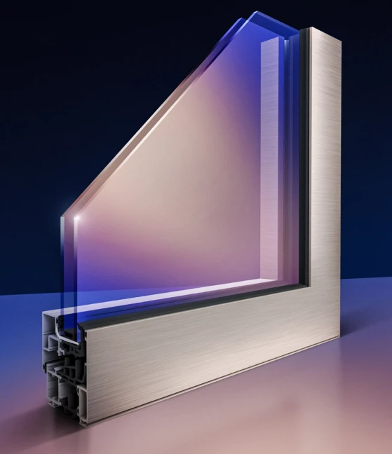 FENETRE ALUMINIUM 2 VANTAUX