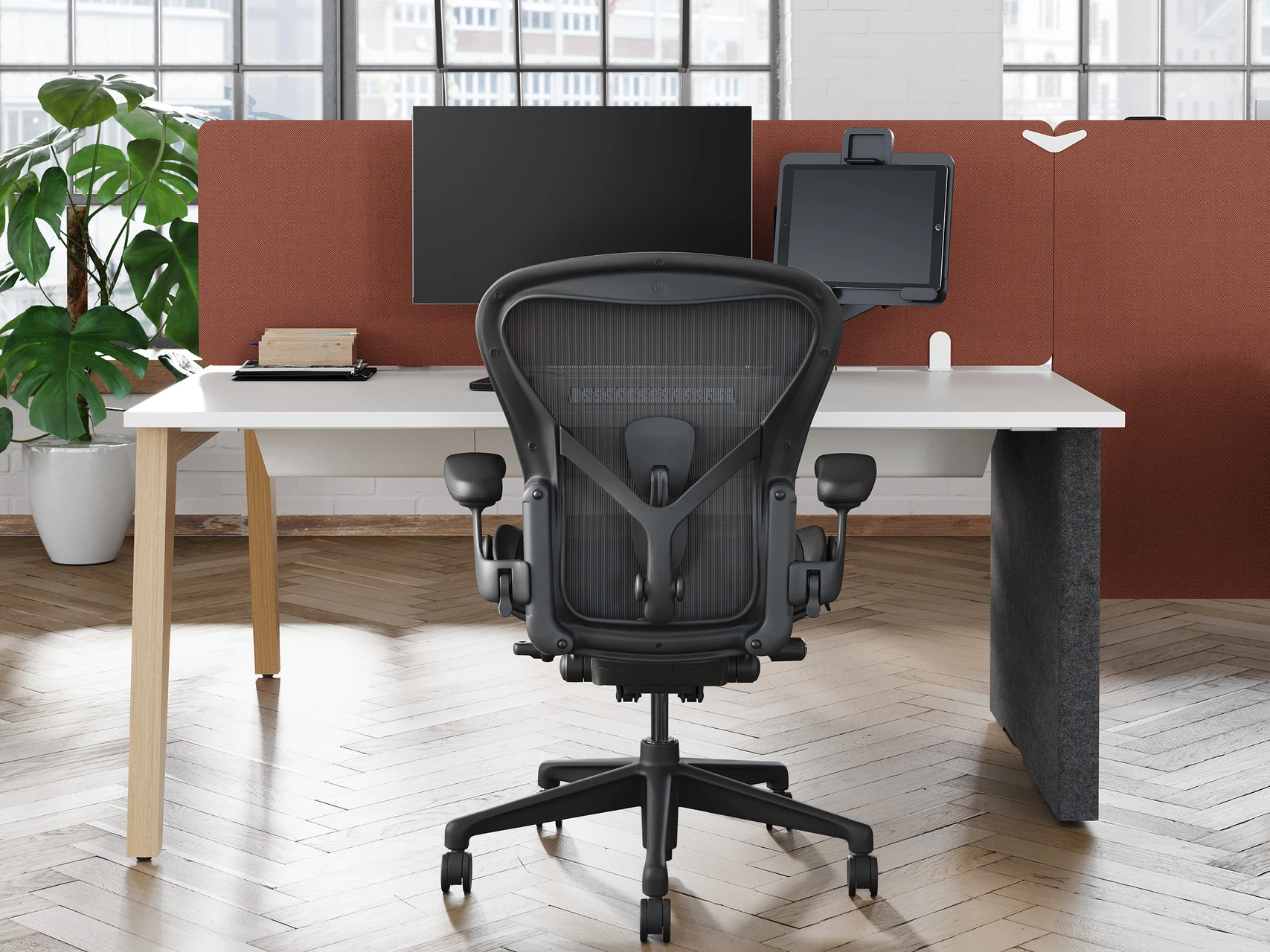 Fauteuil Herman MILLER Aeron remastered - Onyx - Tailles au choix