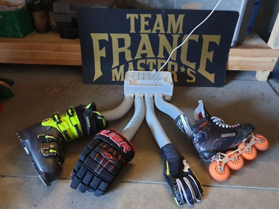 Sèche-chaussures électrique COZZIMO ventilant ET chauffant