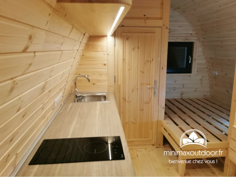 Camping pod Luxe 3.20 X 5.90M