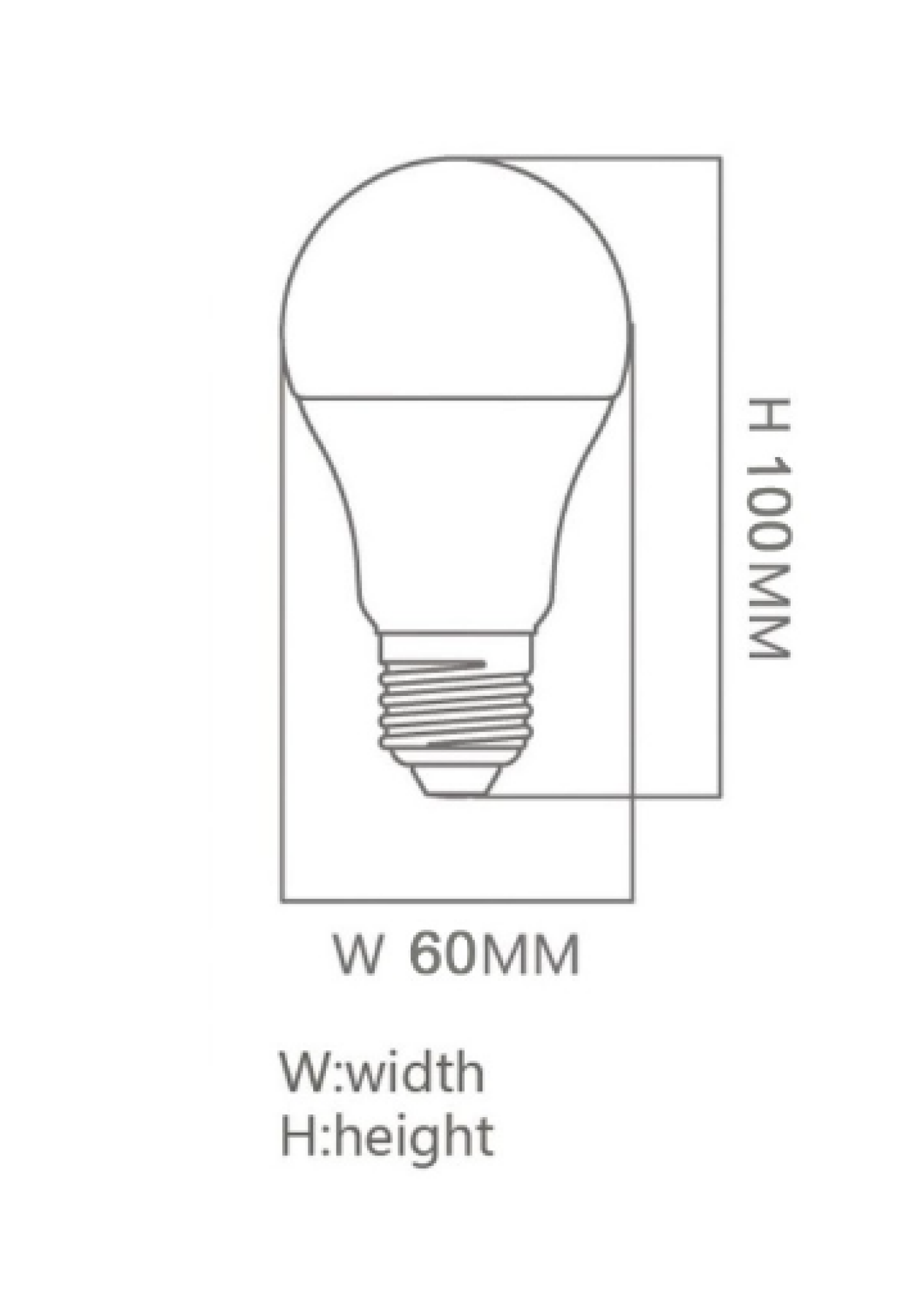 Ampoule LED 15W E27 A60