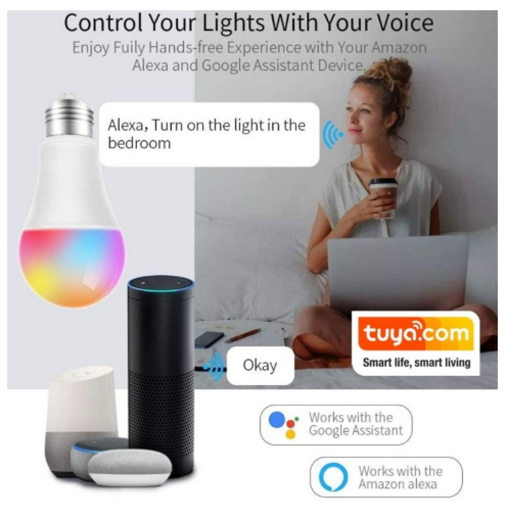 Ampoule E27 RGB
