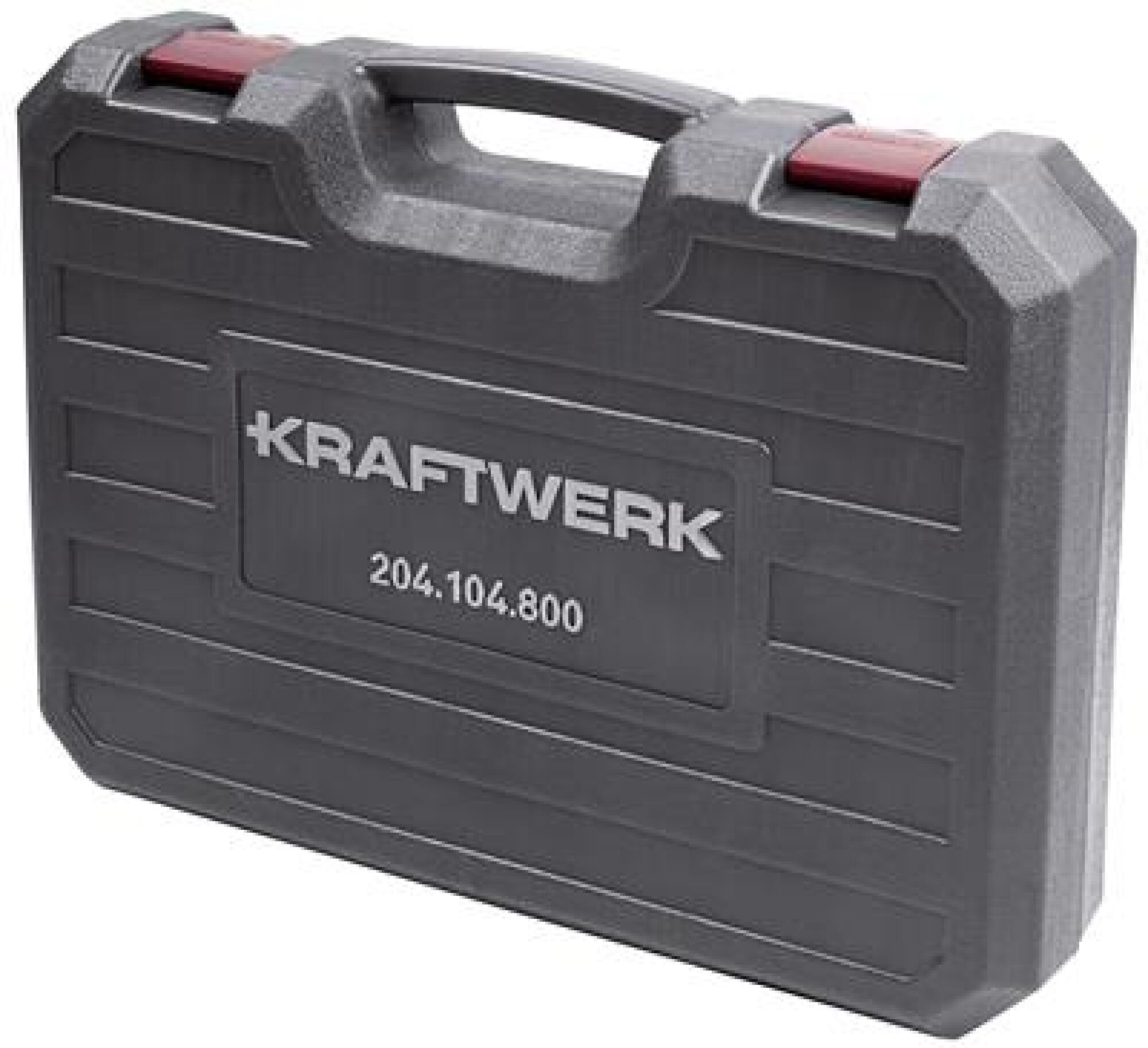 Coffret de douilles 1/4″ + 3/8″ + 1/2″ Basic Line 200 pcs KRAFTWERK