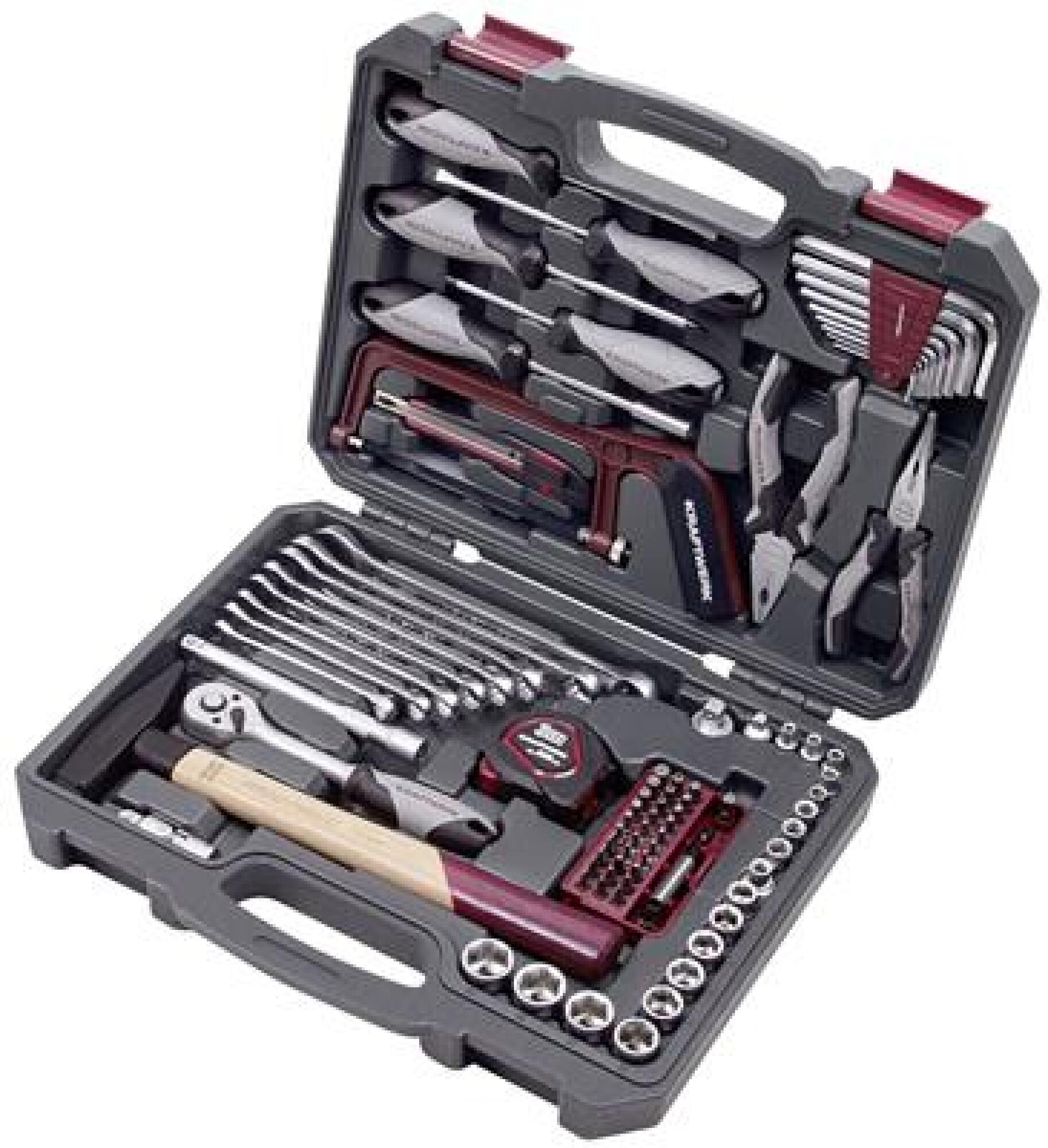 Coffret universel Basic Line 100 pcs 1/4″ – 3/8″ KRAFTWERK 204.103.500