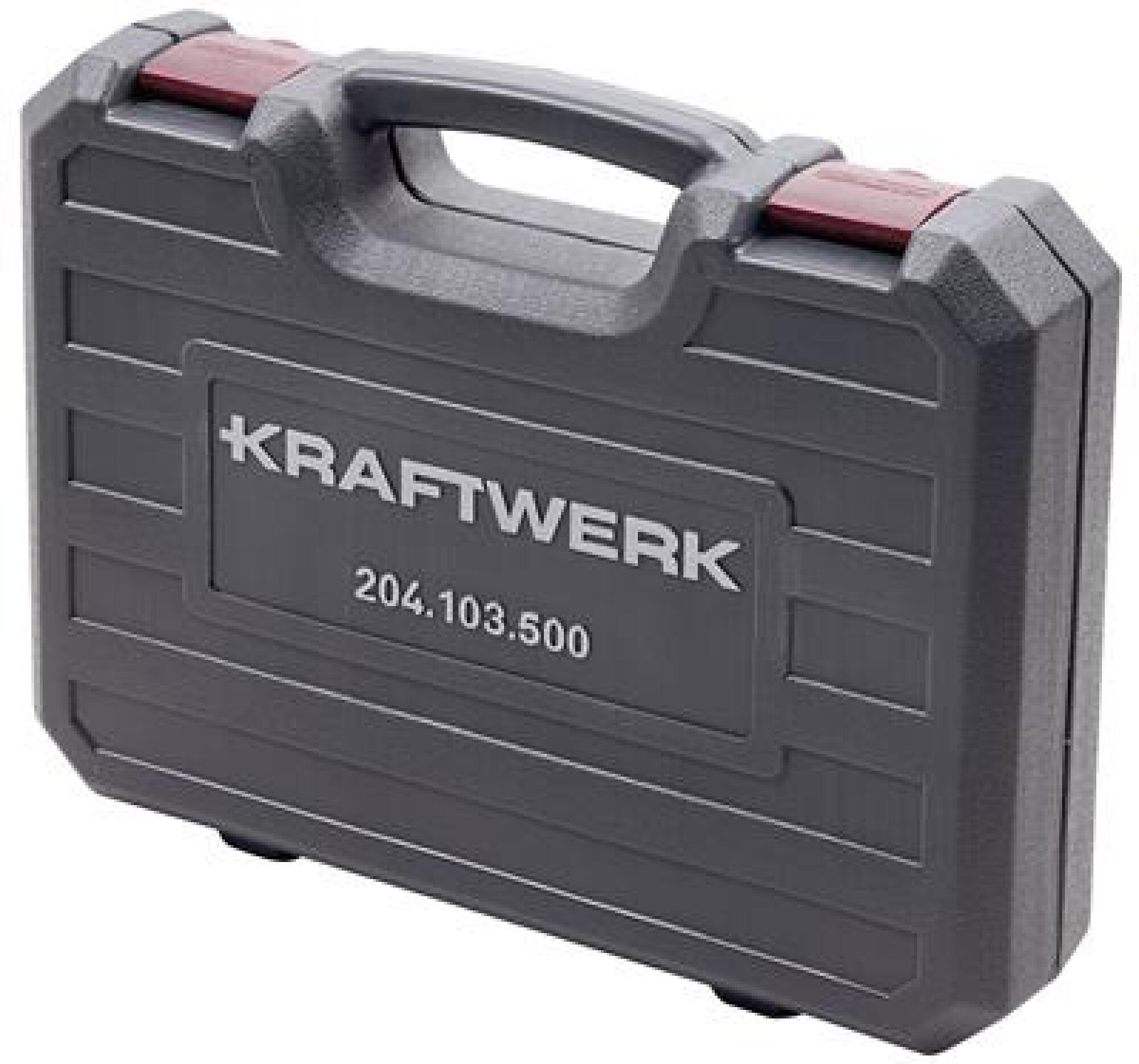 Coffret universel Basic Line 100 pcs 1/4″ – 3/8″ KRAFTWERK 204.103.500