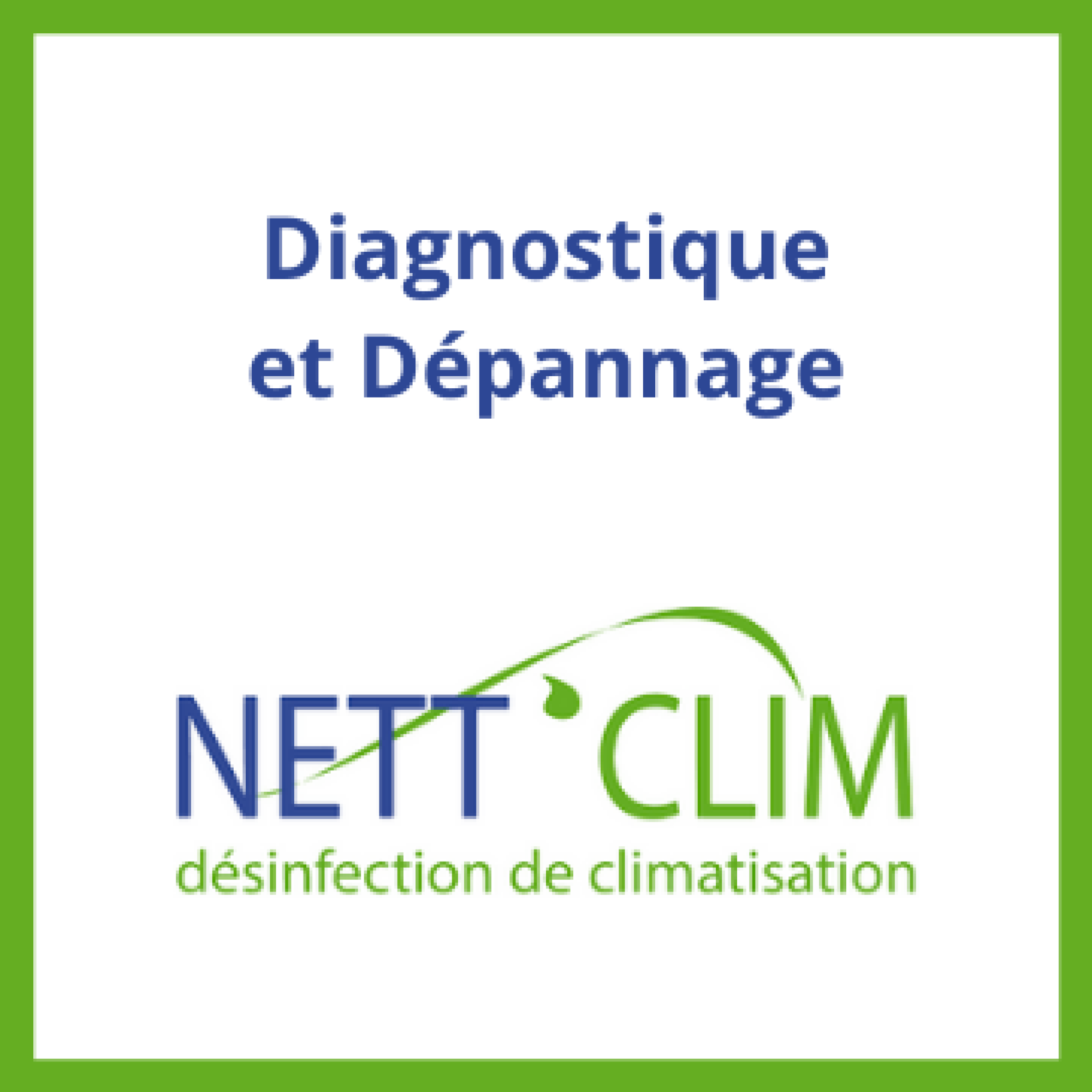 Diagnostic et dépannage