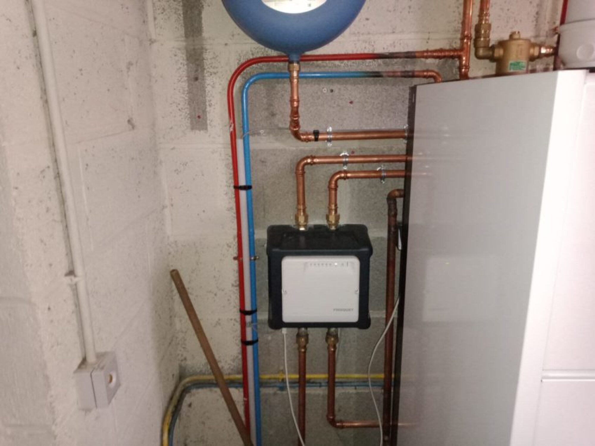 Installation de pompes à chaleur