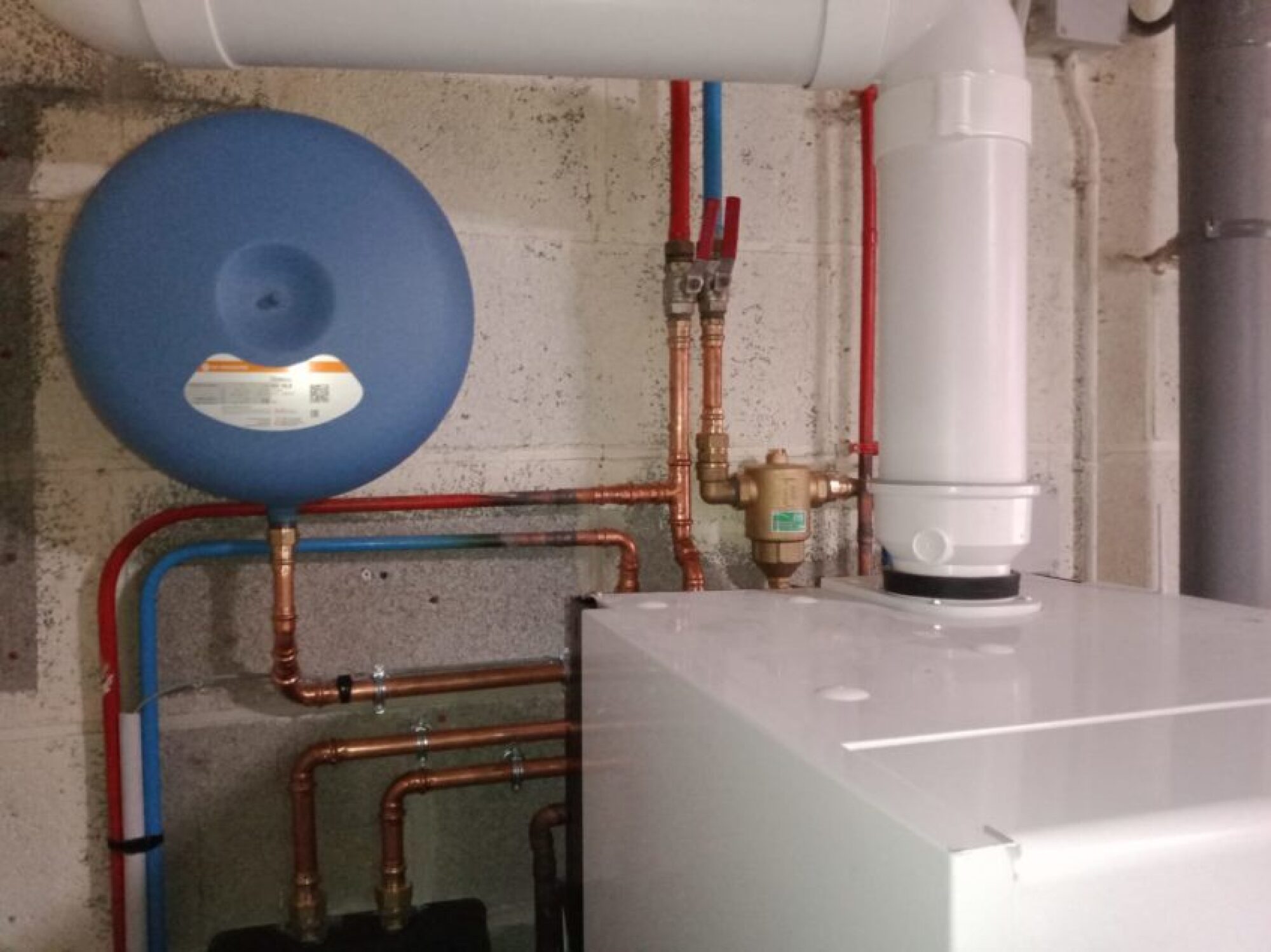 Installation de pompes à chaleur